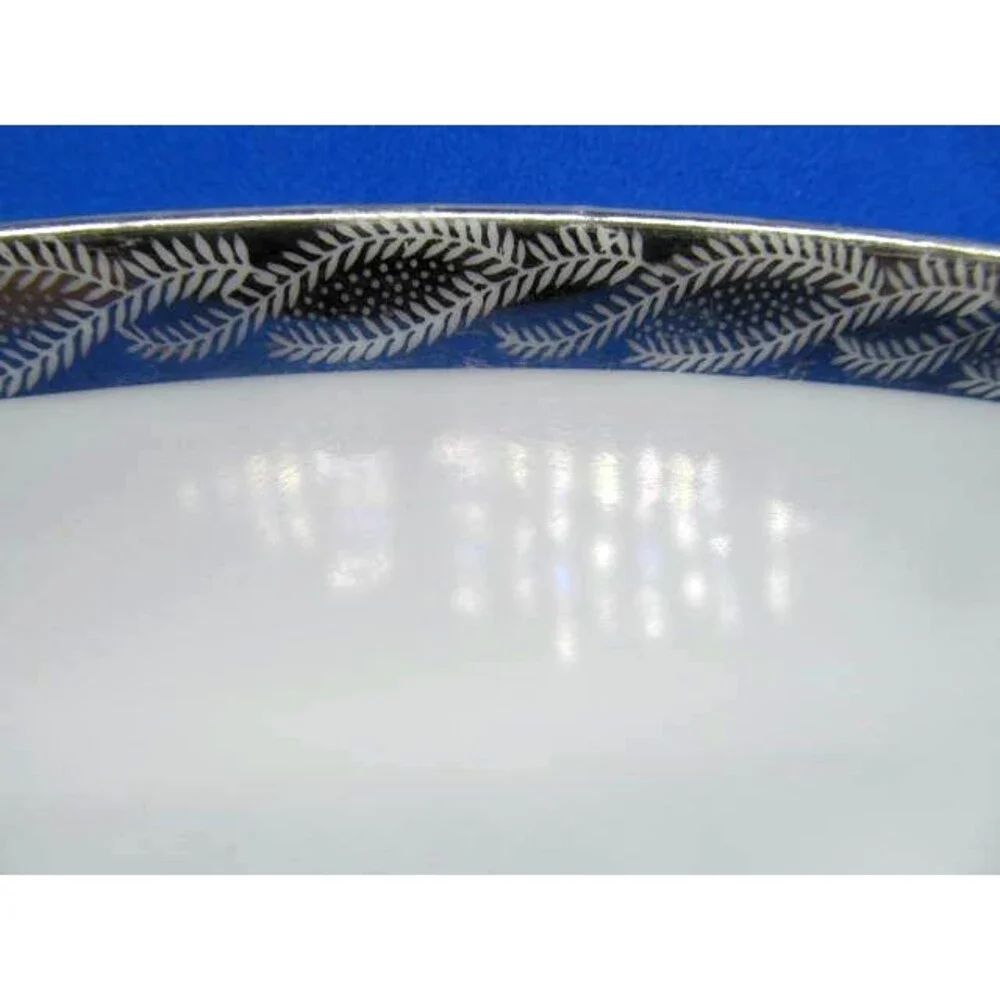 Fukagawa Arita Silver Lichen 10 1/4